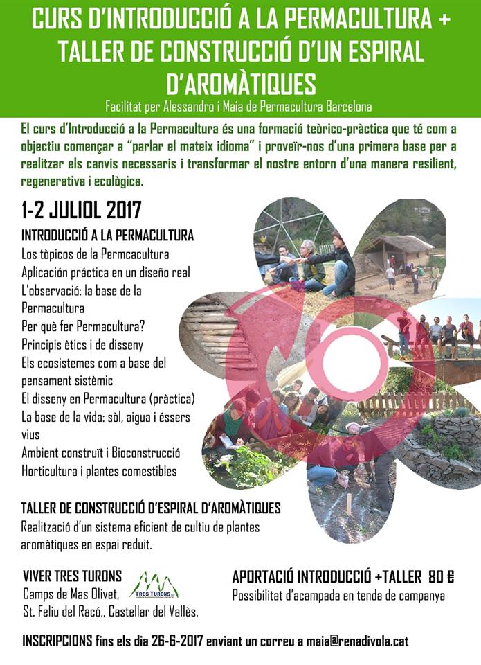 Permacultura Barcelona Vuver Tres Turons